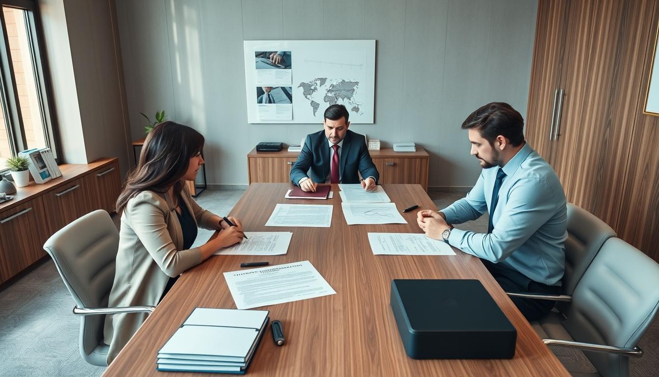 Property settlement documents and transfer review